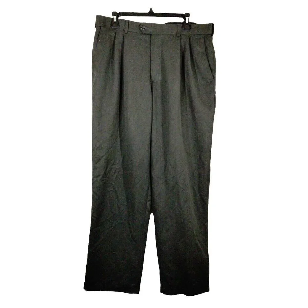 george dress pants Walmart Men's & Big Men's Premium Comfort Stretch Flat Front Suit Same-Day Delivery 100% polyester 2 front pockets 2 back pockets Adjustable waistband George | Pants | Mens